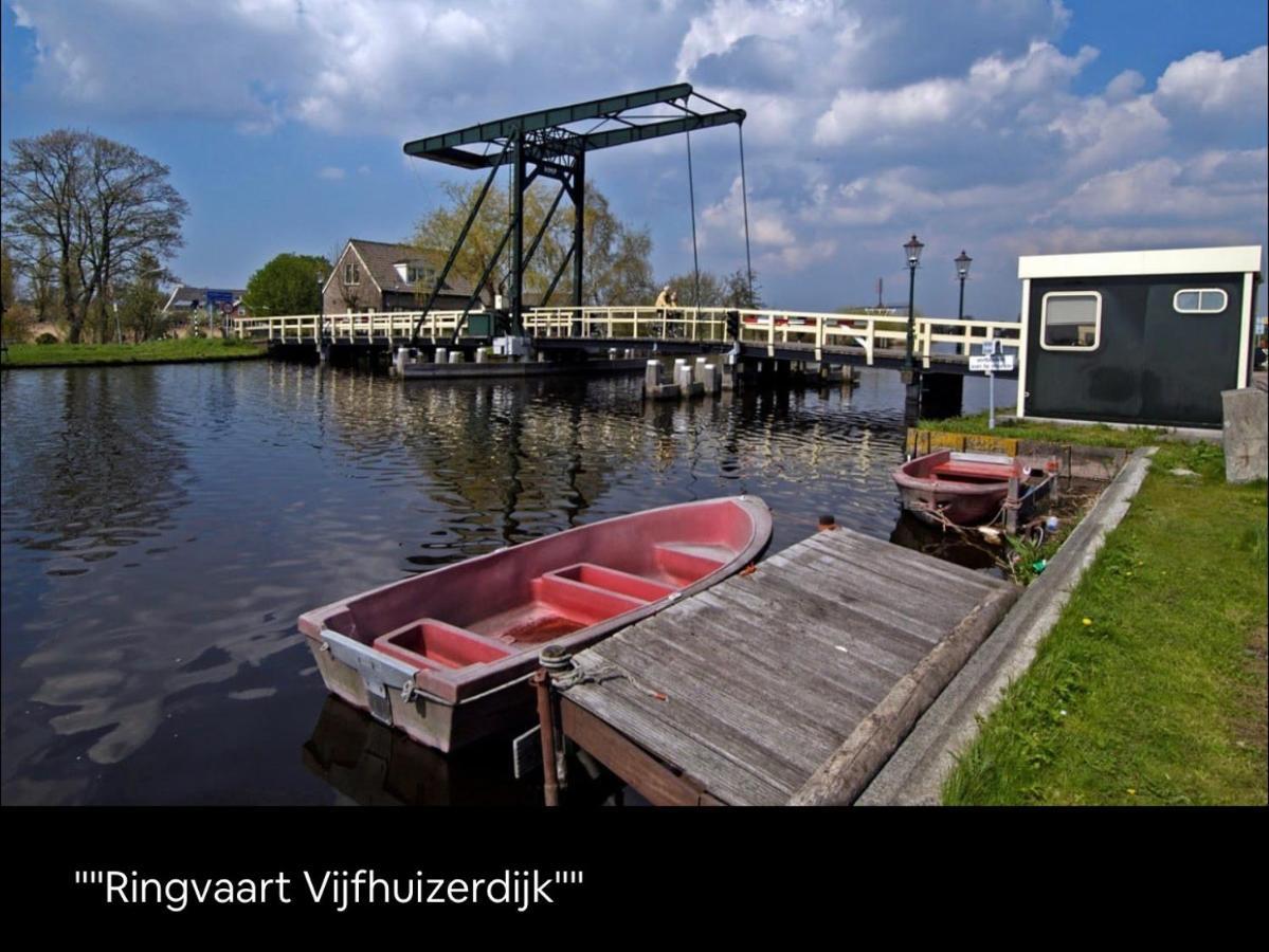 Wellness Bungalow With Jacuzzi &Sauna&Private Garden Near Amsterdam Vijfhuizen Extérieur photo